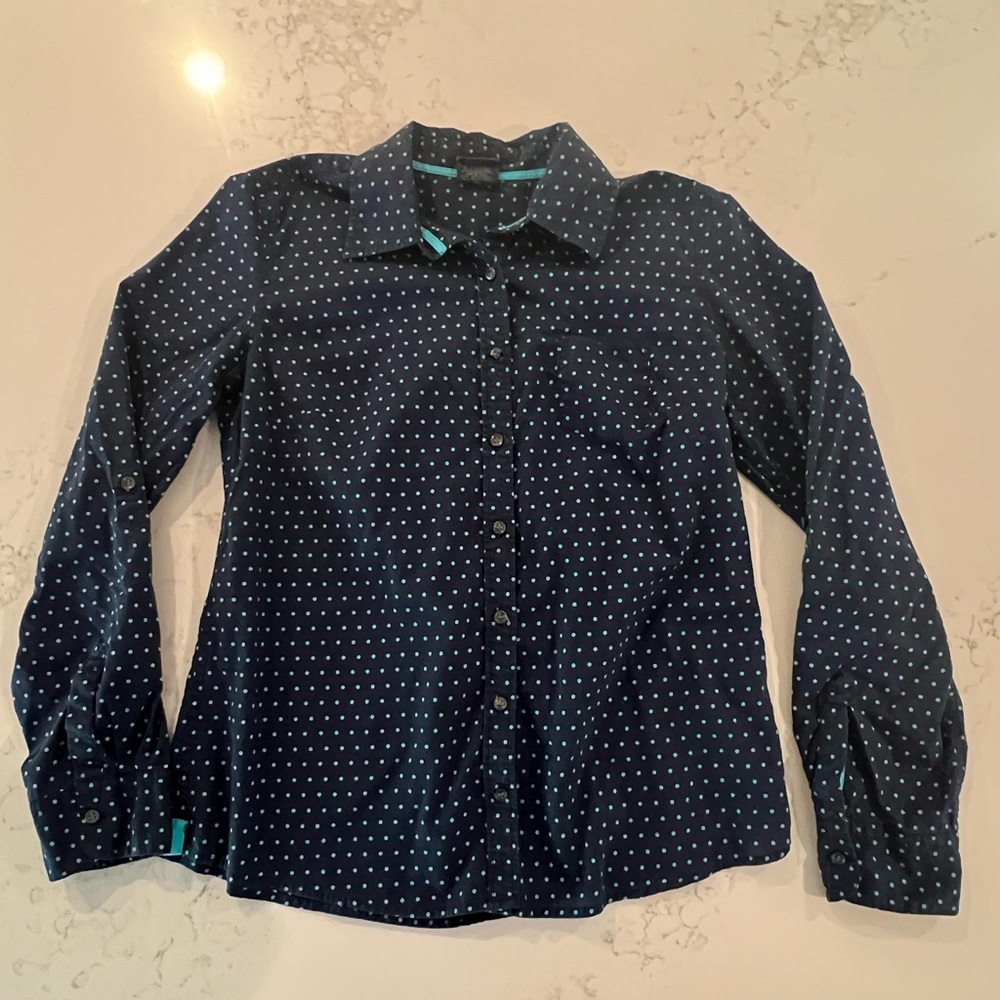 Women’s Patterned Button Down Shirt